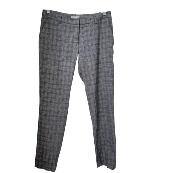H&M Size 8 Black & White Plaid Dress Pants / Trousers, Exc. Used Condition - Picture 1 of 13